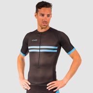 EKOI Hydro Top manches courtes Noir Bleu