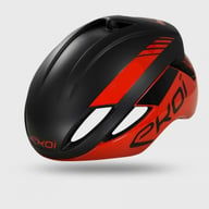 Rood Zwarte EKOI AR14 Helm
