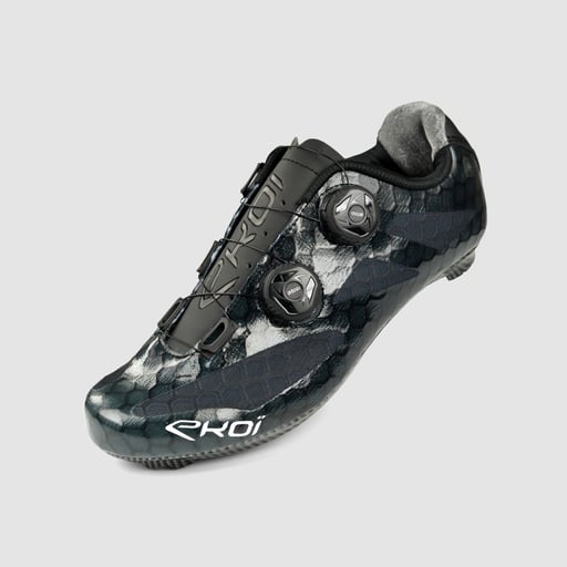 Road cycling shoes EKOI ULTRALIGHT Carbon BLACK
