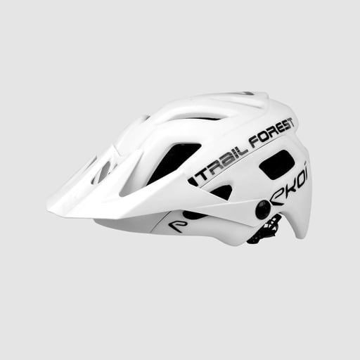 EKOI Trail Forest MTB Helmet White