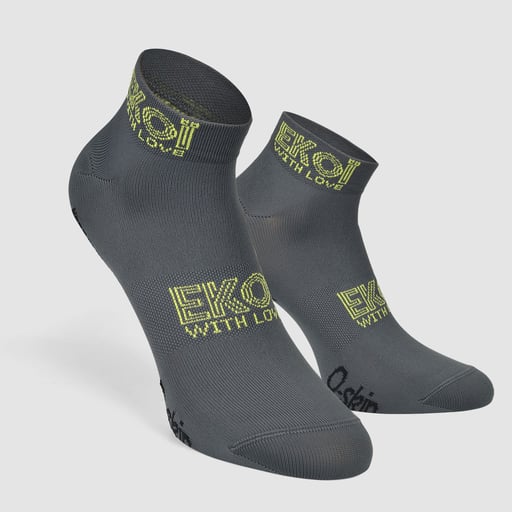 Socquettes Femme Ekoï Stella Anthracite