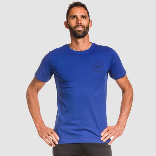 T-Shirt EKOI TEE CYCLING APPAREL Blauw
