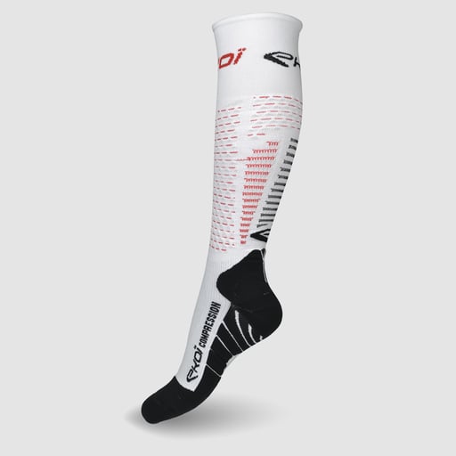 Recovery socks EKOI Racing Proteam White