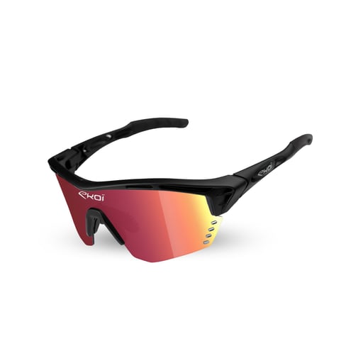 Lunettes EKOI PERSOEVO4 Noir mat Revo Rouge Cat3