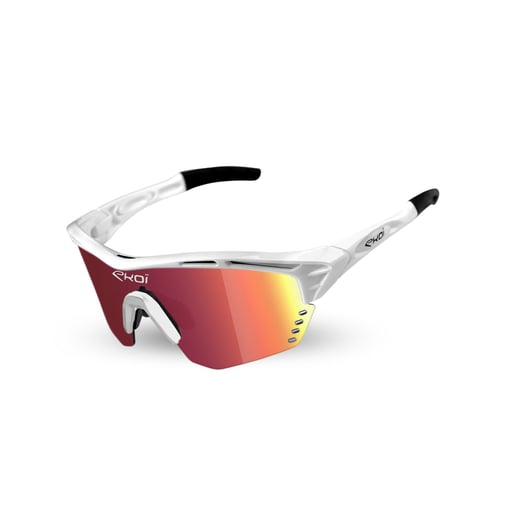 Lunettes EKOI PERSOEVO4 Blanc Revo Rouge Cat3