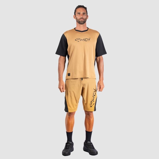 Gear Short Sleeves Jersey + Shorts  EKOI MTB Sandy