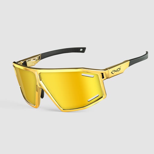Lunettes EKOI TEAM STAR Chrome Gold