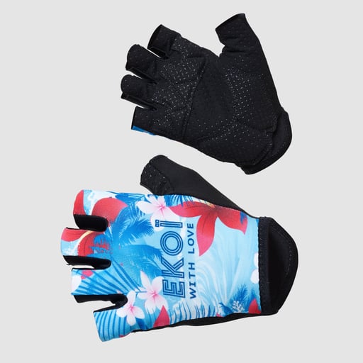 Handschuhe Damen EKOI TROPICAL Blau