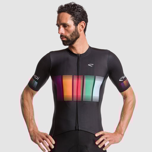 Maillot EKOI VERTICAL STRIPES Negro
