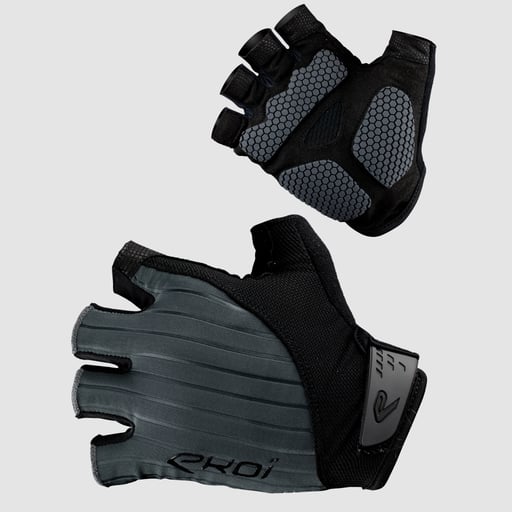 Rękawiczki kolarskie Silicon Concept EKOI Szare