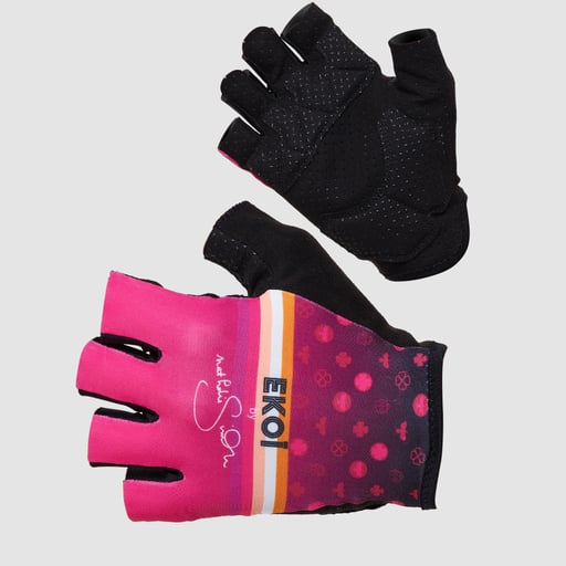 Women Gloves EKOI NATHALIE SIMON Pink