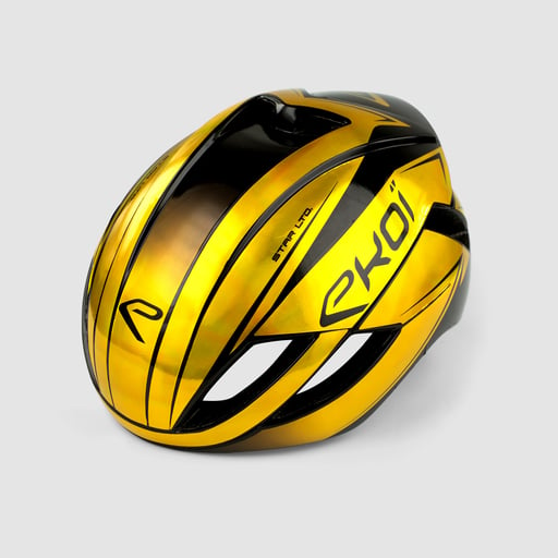 Helmet EKOI AR14 STAR LTD Chrome Gold