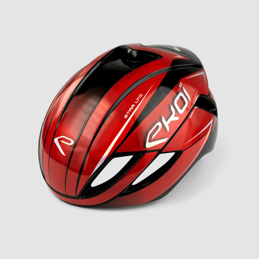 Helmet EKOI AR14 STAR LTD Chrome Red