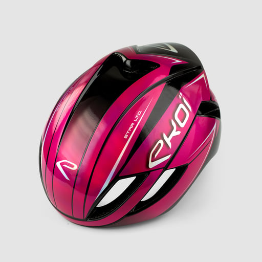 Helmet EKOI AR14 STAR LTD Chrome Pink