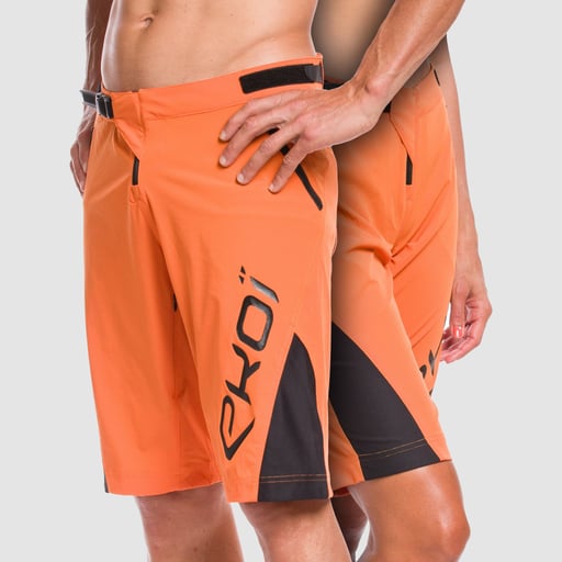 Pantalón corto EKOI MTB Naranja
