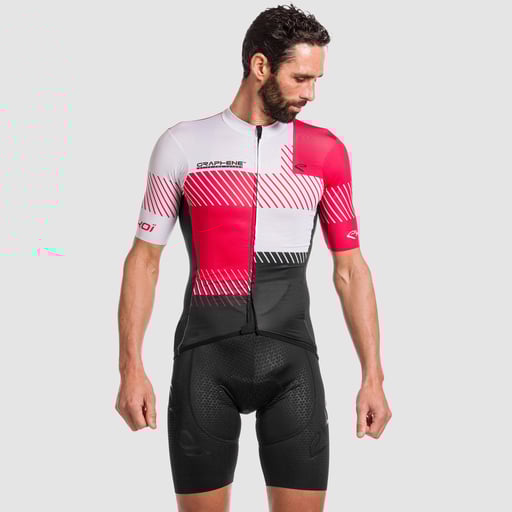 Set EKOI GRAPHENE Color Block Weiss Rot 3D GEL PERF HEXA