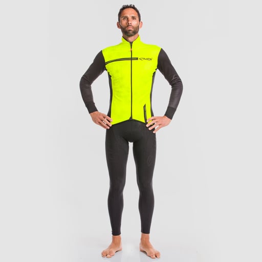 Pack hiver EKOI ATOM Jaune fluo 3D GEL PERF HEXA
