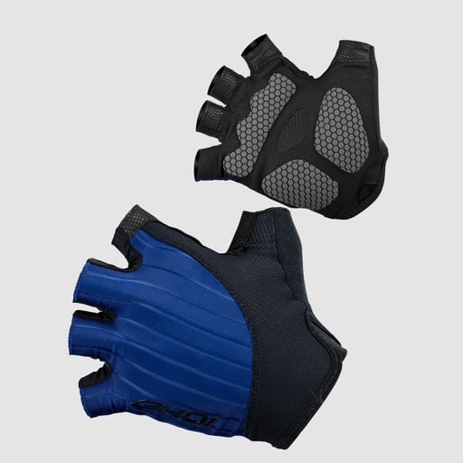 EKOI Silicon Concept cycling gloves Blue Marine