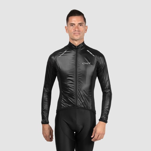 Chaqueta EKOI Perf WINDPROOF LIGHT PACKABLE Negra