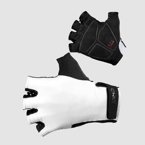 EKOI START GEL cycling gloves White