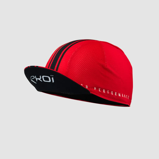 EKOI HIGH PERFORMANCE Red cycling cap