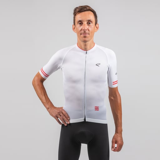 Maillot EKOI Racing GRAPHENE TECHNOLOGY Blanc