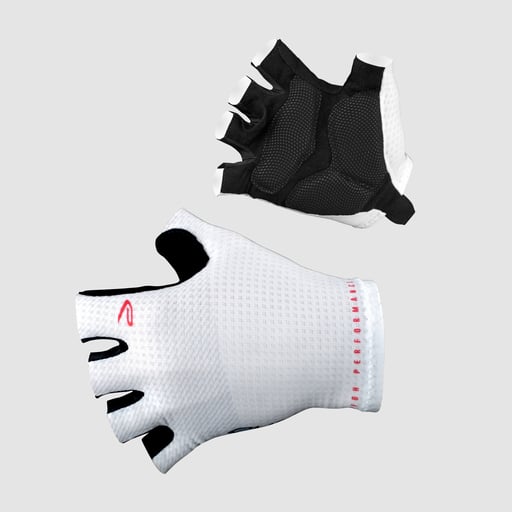 Perf LINEAR White Cycling gloves