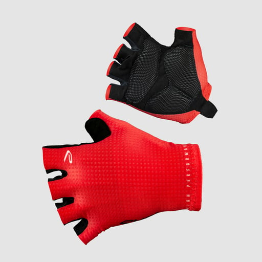 Perf LINEAR red Cycling gloves