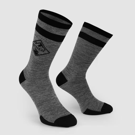 EKOI GRAVEL Grey ASPHALT BICYCLE Socks