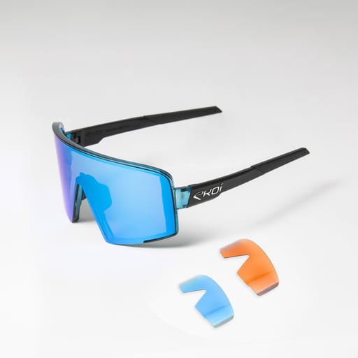 Bril EKOI Racing MAGNETIC Transparant Blauw Revo Blauw