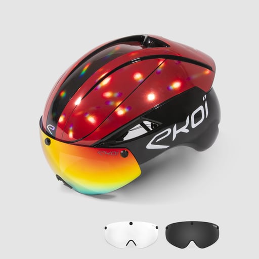 Helmet EKOI AERO16 LTD Holographic Red