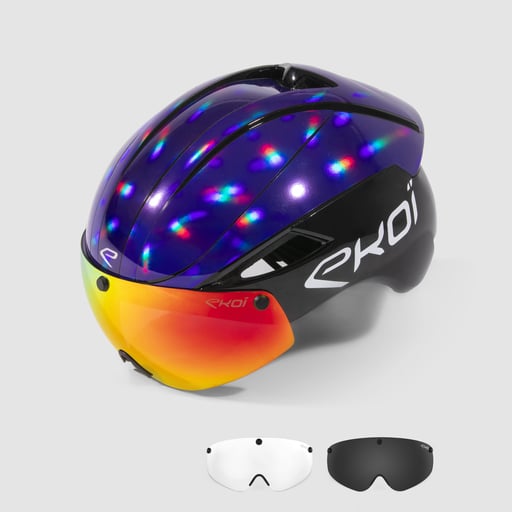 Helmet EKOI AERO16 LTD Holographic Purple