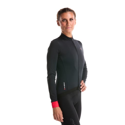Trikot lange Arme Damen EKOI Racing HEAT GENERATING