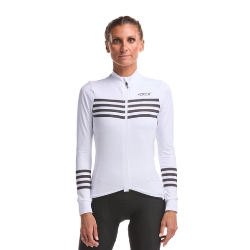Damen Langarmtrikot EKOI Perf MARIN Weiß