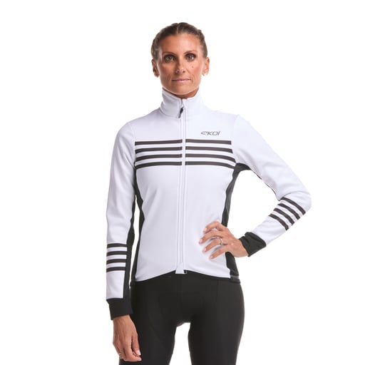 EKOI Perf MARIN White Women's Thermal Jacket