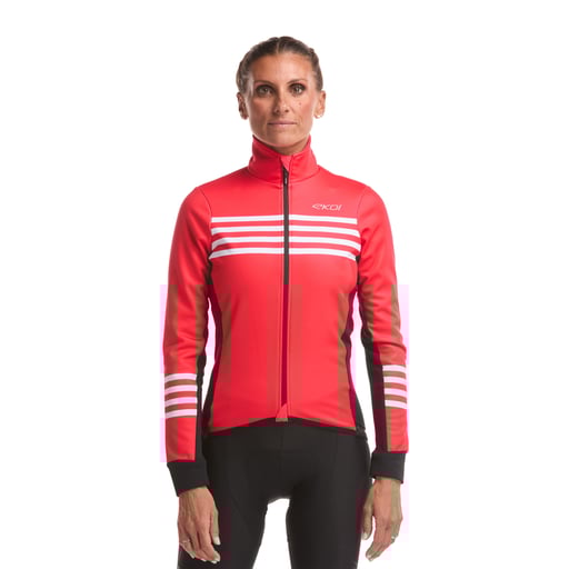 Women's thermal jacket EKOI Perf MARIN Red