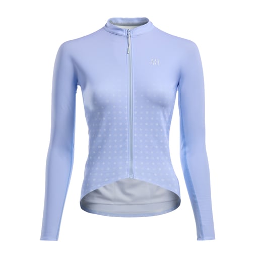 Frauen Langarmtrikot Racing EKOI X MARION ROUSSE Blau