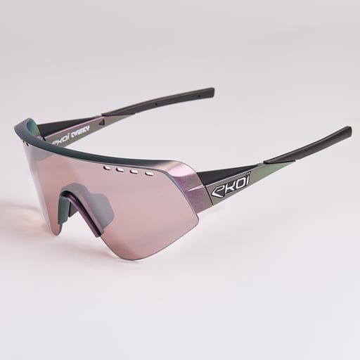 Lunettes EKOI Racing TWENTY Ltd Cameleon HD Silver