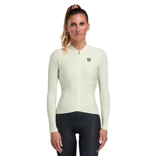 Damen-Trikot Zwischensaison EKOI Perf PULSE Lime
