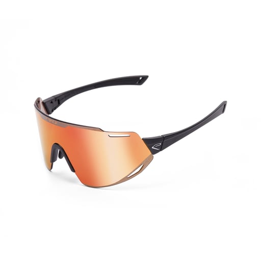 EKOI Perf CARBON28 Lite Mirror Rood Fietsbril