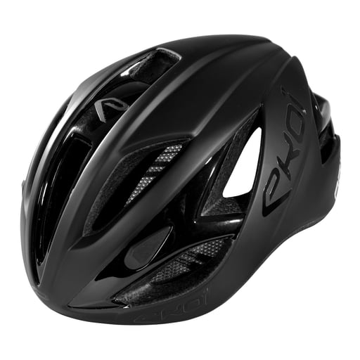 EKOI AR13 matt black / brilliant black helmet