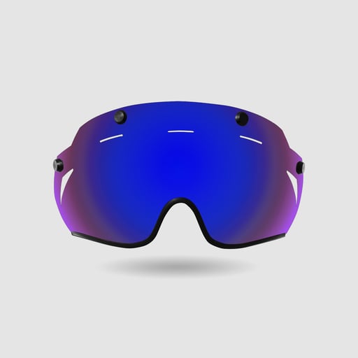 EKOI KOINA PERFECT helmet Magnetically-fitted Revo blue Cat3 screen