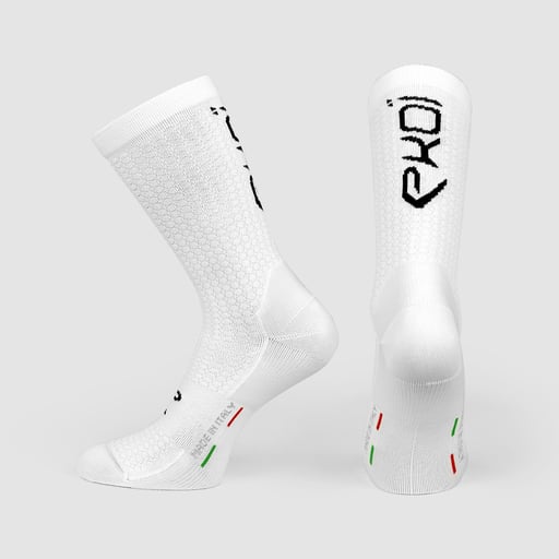 Socken Sommer EKOI LINE Pro Team Weiss