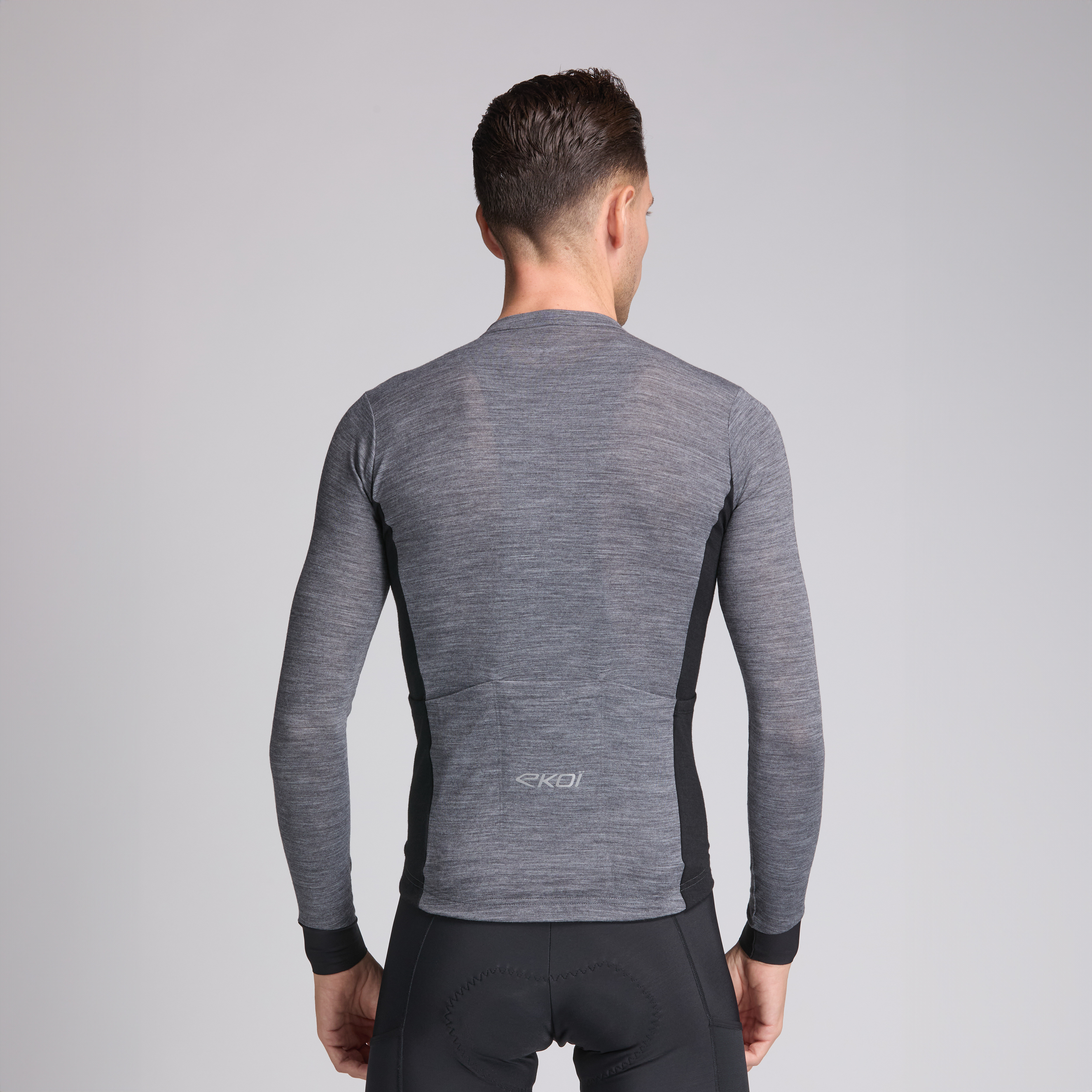 EKOI Perf EXPLORE Long Sleeve Jersey Grey EKOI