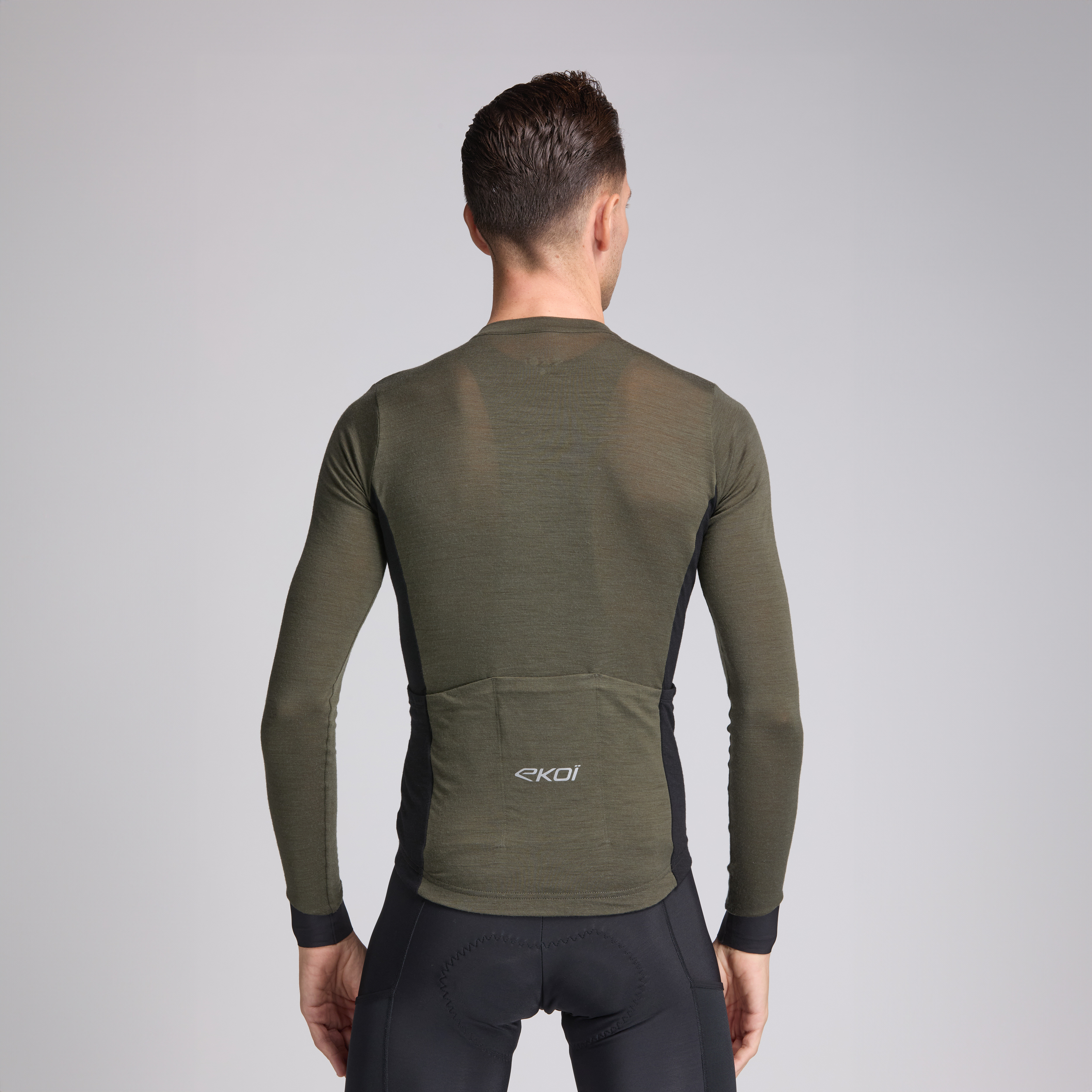 EKOI Perf EXPLORE Long Sleeve Jersey Khaki EKOI