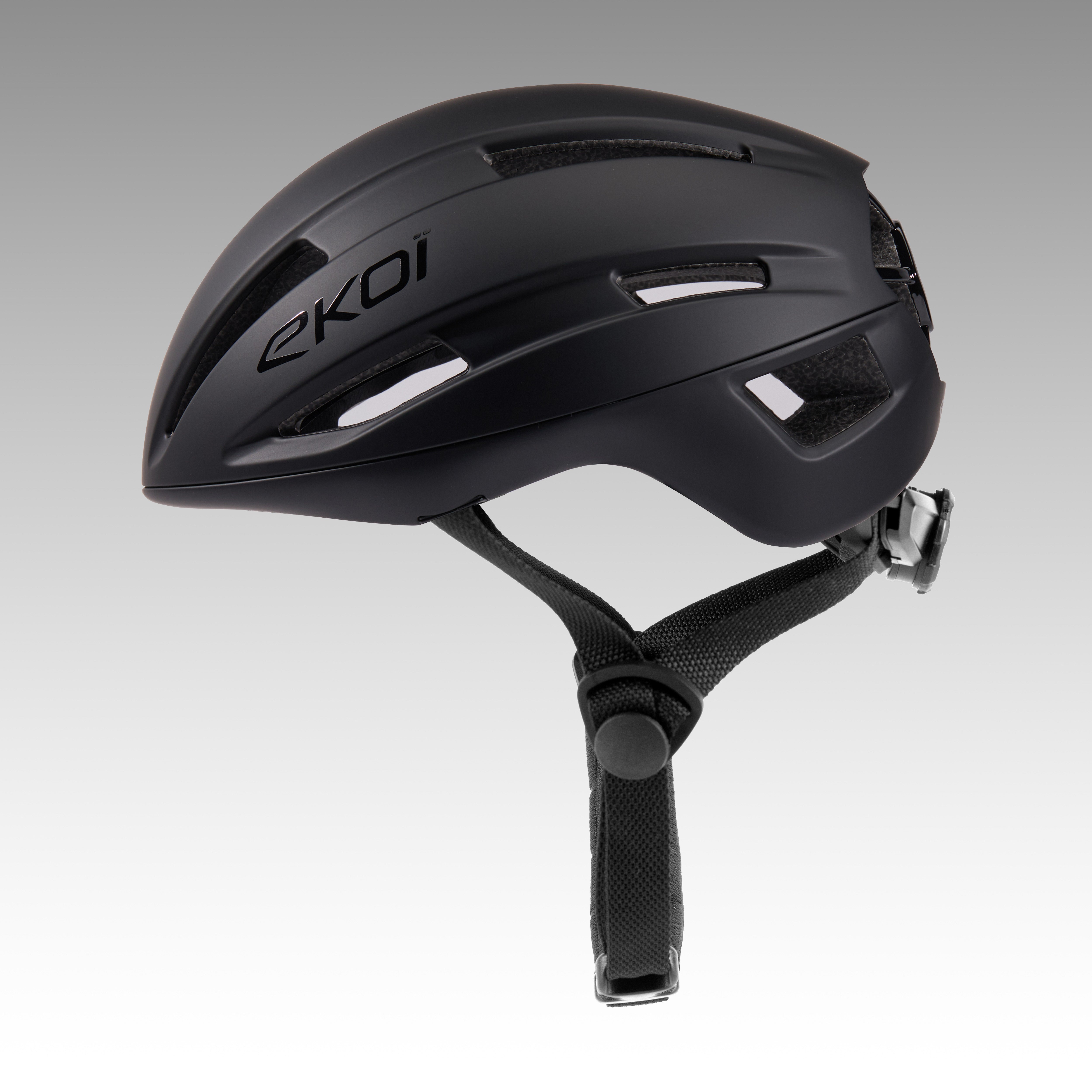 EKOI CORSA Matte Black Helmet EKOI