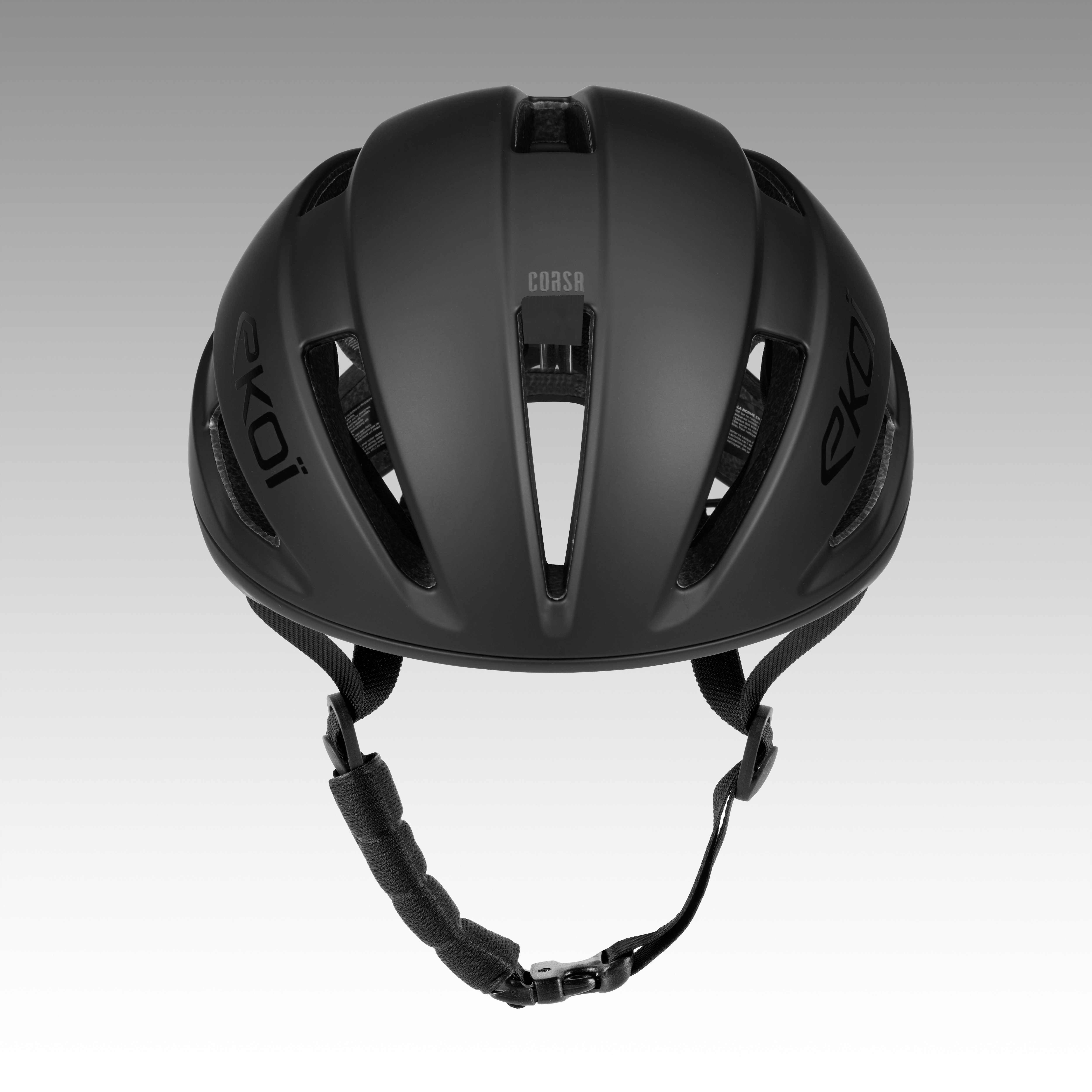 EKOI CORSA Matte Black Helmet EKOI