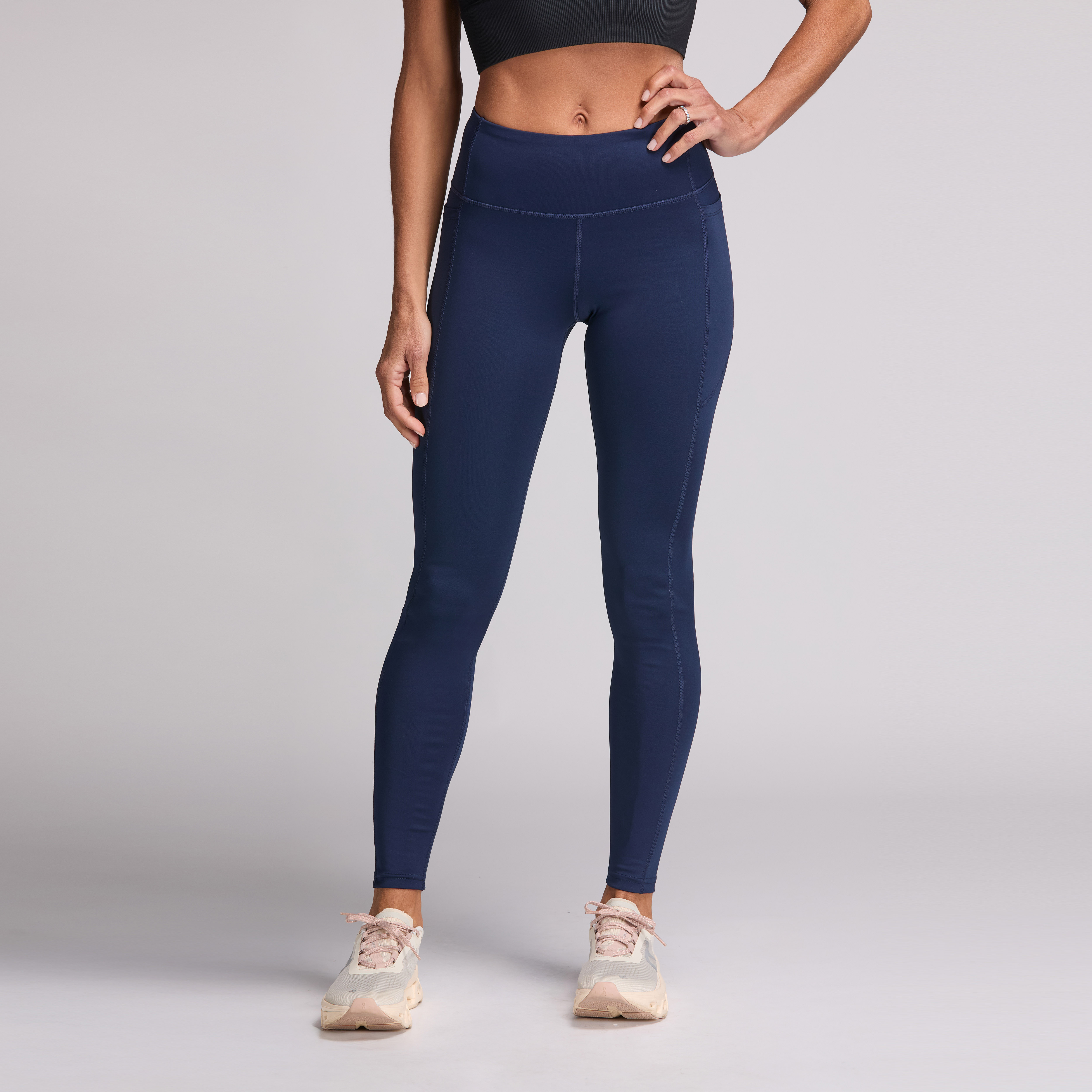 Dim Sport Active Ultra Strech Relax & Go X1 Women's Classic Leggings, Black, S