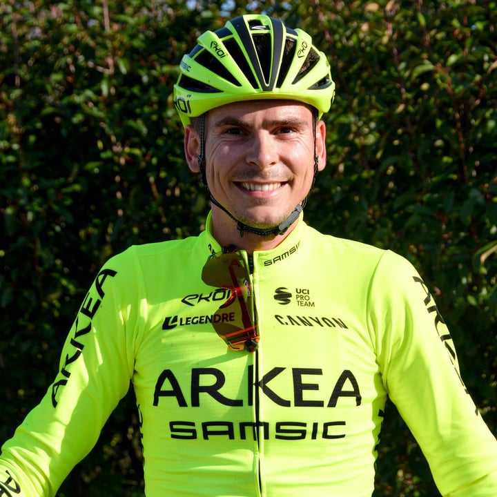 Maillot hiver EKOI PRO TEAM ARKEA SAMSIC Jaune fluo