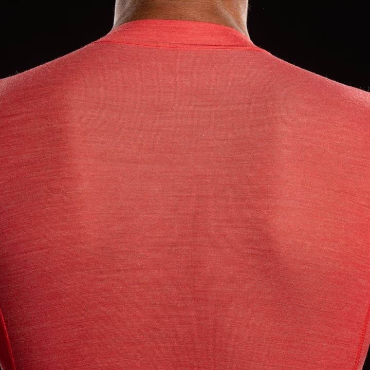 MAILLOT EKOI MERINOS ROUGE